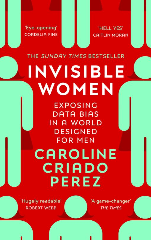 Book cover of Invisible women  by Caroline Criado Perez 